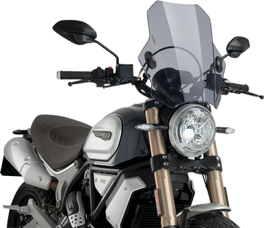 PUIG HI-TECH PARTS Bat Windscreen - Light Smoke 8088H