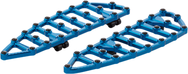 ARLEN NESS MX Driver Floorboards - Blue 410-009