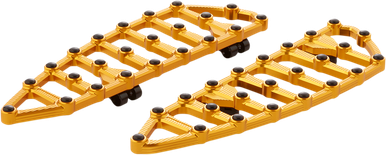 ARLEN NESS MX Driver Floorboards - Gold 410-010