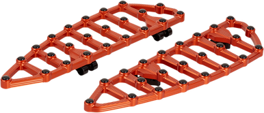 ARLEN NESS MX Driver Floorboards - Orange 410-011