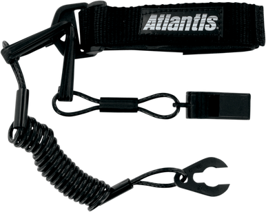 ATLANTIS Lanyard with Whistle - Yamaha - Black A8130PFW