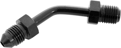 GOODRIDGE Tube Adapter - 45‚Â° - Black P646-03BK