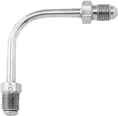 GOODRIDGE Tube Adapter - 90‚Â° -Short - Chrome P690-03CH