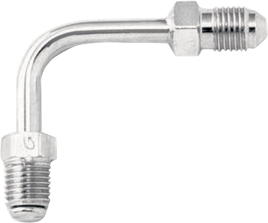 GOODRIDGE Tube Adapter - 90‚Â° - Long - Chrome P691-03CH