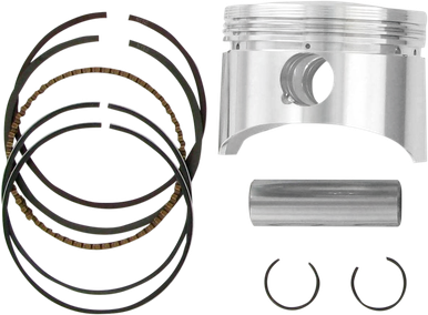 Wiseco Piston Kit 69.5mm Bore 8.9:1 Compression for 1991-1998 Suzuki LT-F4WDX King Quad 280 1999-2002 Suzuki LT-F300F King Quad 4x4 4673M06950