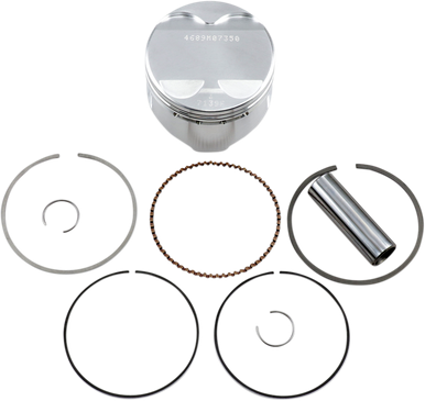 Wiseco Piston Kit 73.50mm 10.5:1 Compression Yamaha TTR250 1999-2006 4689M07350