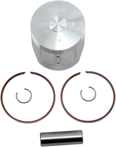 Wiseco Piston Kit 46.50mm Oversize for Kawasaki KX65 2000-2009 2011-2021 752M04650