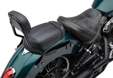 COBRA Detachable Backrest- Black - Solo Seat - Scout 502-2211B