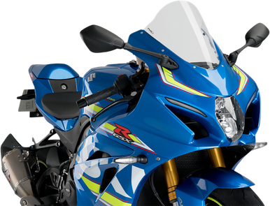 PUIG HI-TECH PARTS Race Windscreen - Clear - GSX-R 3631W