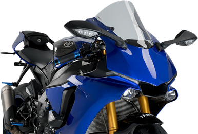 PUIG HI-TECH PARTS Race Windscreen - Smoke - YZF-R1 3632H
