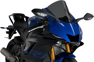PUIG HI-TECH PARTS Race Windscreen - Dark Smoke - YZF-R6 3633F