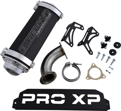 BIKEMAN PERFORMANCE Stainless Steel Big Mo Muffler for RZR Pro XP 17-324-SS