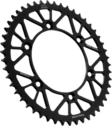 JT SPROCKETS Rear Sprocket - Suzuki - Black - 49-Tooth JTA808.49BLK