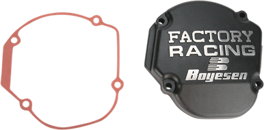 BOYESEN Ignition Cover - Black - CR250 SC-02AB