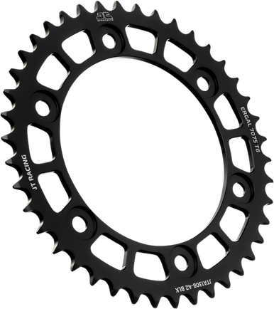 JT SPROCKETS Rear Sprocket - Honda - Black - 42-Tooth JTA1308.42BLK