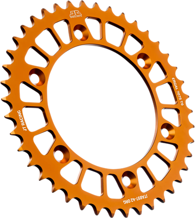 JT SPROCKETS Rear Sprocket - Orange - 42-Tooth JTA897.42ORG