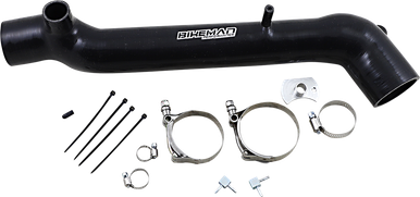 Bikeman Performance Silicone Charge Tube Kit Black 2016-2024 RZR XP Turbo 16-315