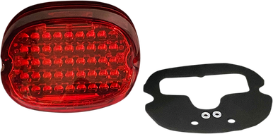 CUSTOM DYNAMICS Taillight - No Window - Red CD-TL-NW-R