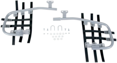 DG PERFORMANCE Nerf Bars - LT-Z - Silver/Black 54-6260