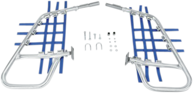 DG PERFORMANCE Nerf Bars - LT-R 500 - Natural/Blue 60-6210