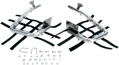 DG PERFORMANCE Nerf Bars - LT250R - Natural/Black 60-6250