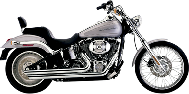 COBRA Speedster Slashdown Exhaust - Chrome - Softail 6851