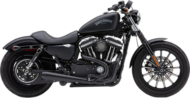 COBRA El Diablo Exhaust - Black - 4" - '07-'13 XL 6472B