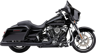 COBRA Powr-Flo 2:1 Exhaust - Black - '17-'20 FL 6451RB