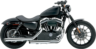 COBRA Slashcut Mufflers - Chrome - '04-'13 XL 6030
