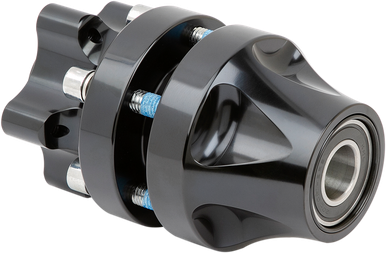 ARLEN NESS Hub - Single Disc - Front - Black - '08-'17 FLST 71-612