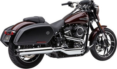 COBRA Dual Cut Muffler for FLSB - Chrome 6521