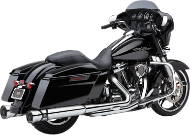 COBRA Dual Bung Headpipes - Chrome 6255DB
