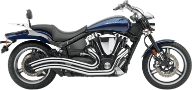 COBRA Speedster Swept Exhaust - Chrome - Road Star Warrior 2222