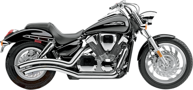 COBRA Speedster Swept Exhaust - Chrome - VTX1300C 1230