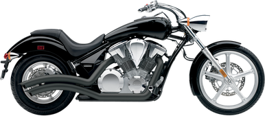 COBRA Speedster Swept Exhaust - Black - VT1300 1233B
