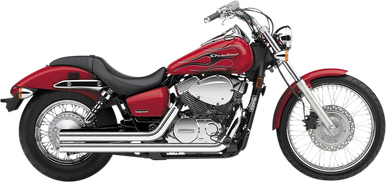 COBRA Streetrod Slashdown Exhaust - Chrome - VLX600 1721T