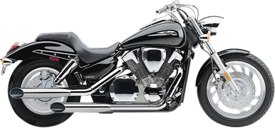 COBRA Slashcut Mufflers - Chrome - VTX1300 1180SC