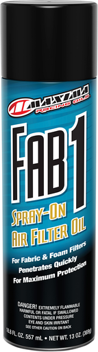 MAXIMA RACING OIL Fab1 Filter Oil - 13 oz. net wt. - Aerosol 61920-N