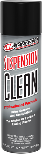 MAXIMA RACING OIL Suspension Cleaner - 13 oz. net wt. - Aerosol 71920-N