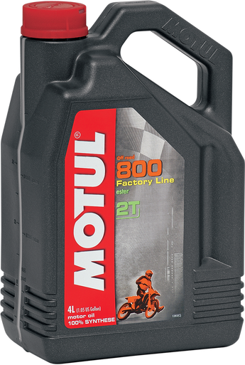 MOTUL 800 2T Off-Road Synthetic Oil - 4 L 104039