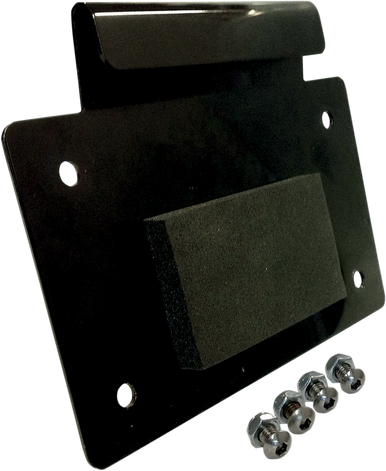 ALLOY ART License Plate Mount - Black LD-1