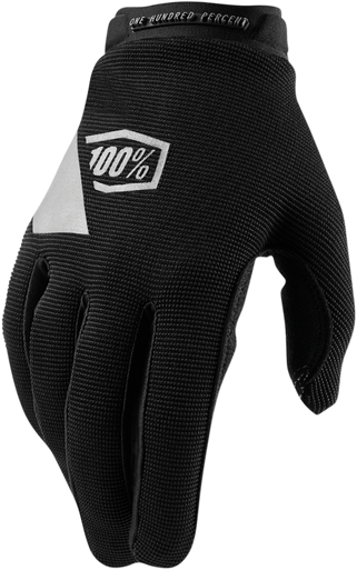 100% Women's Ridecamp Gloves - Black - Large 10013-00003