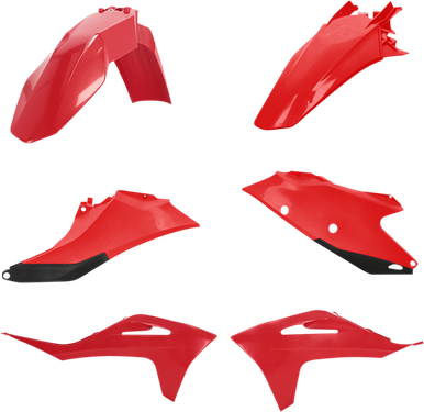 ACERBIS Standard Replacement Body Kit - Red/Black - GasGas 2872801018