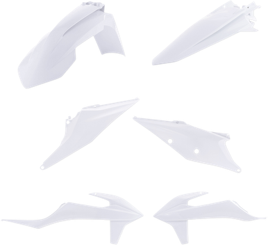 ACERBIS Standard Replacement Body Kit - '20 White - KTM 2791566811