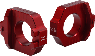 WORKS CONNECTION Elite Axle Block - Red 17-270