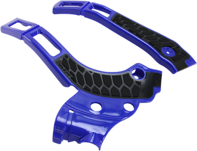 ACERBIS X-Grip Frame Guards - Blue/Black - YZ 2464741034
