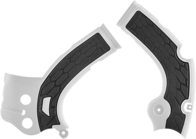 ACERBIS X-Grip Frame Guards - White/Black - YZF 2640271035