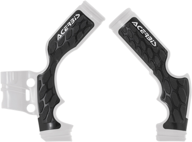 ACERBIS X-Grip Frame Guards - White/Black 2688760001