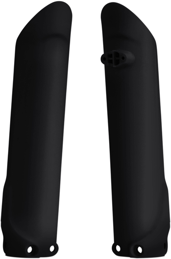 ACERBIS Lower Fork Covers for Inverted Forks - Black 2401260001