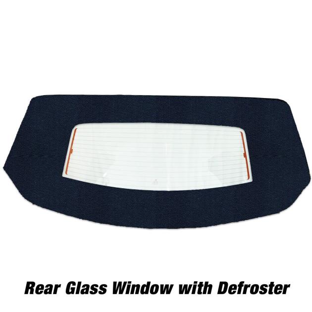 Kee Auto Top HG0361DF16SF Convertible Rear Window - Cloth, Direct Fit